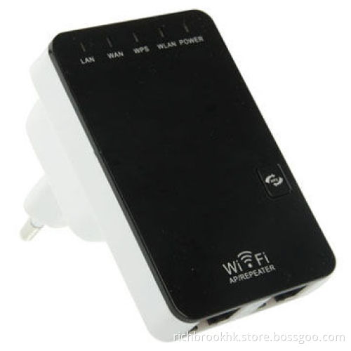 EU Plug 300Mbps Wireless-N Mini Router, Supports AP/Client/Router/Bridge/Repeater